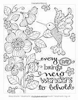 Coloring Pages Choose Board Wonders Behold Brings Abstract Every sketch template