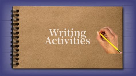 writing activities