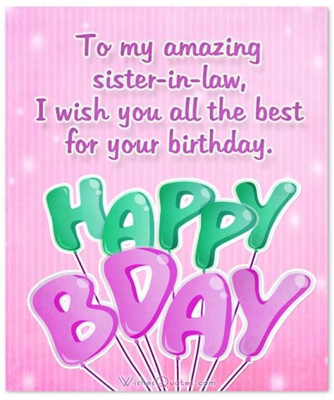 sister  law birthday messages  cards  wishesquotes