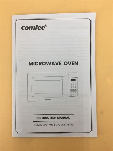 Comfee Em720cpl Pm Countertop Microwave Oven With Sound On Off Eco