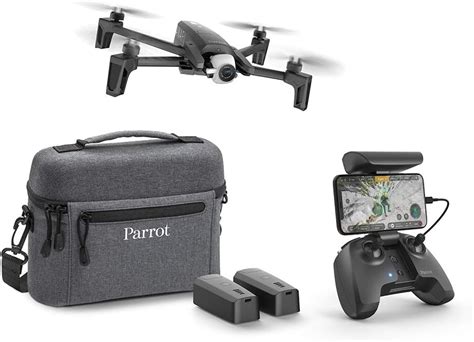 parrot anafi extended  hdr drone  ek batarya ve tasima cantasi ile birlikte gri amazon