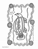 Aboriginal sketch template
