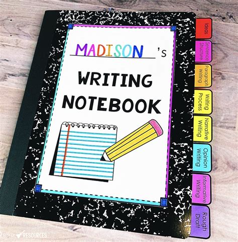 set  interactive writing notebooks rockin resources