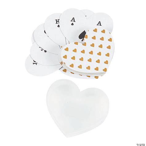 heart shaped playing cards discontinued