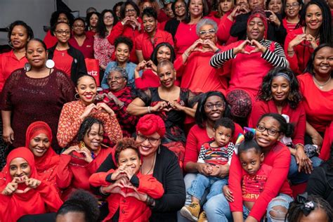 annual wear red day event celebrates  years  educating black women