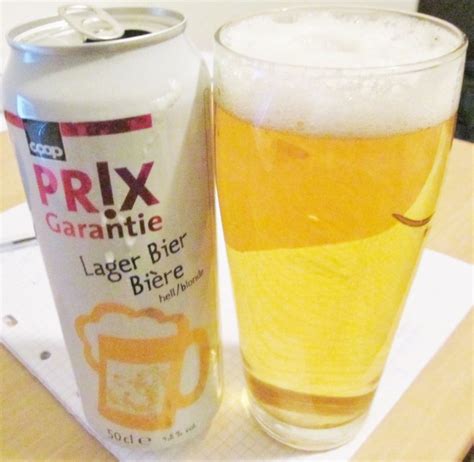 coop prix garantie lager bier  drinking life