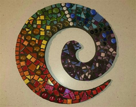 Kolourful Koru Beautiful Art Art Mosaic