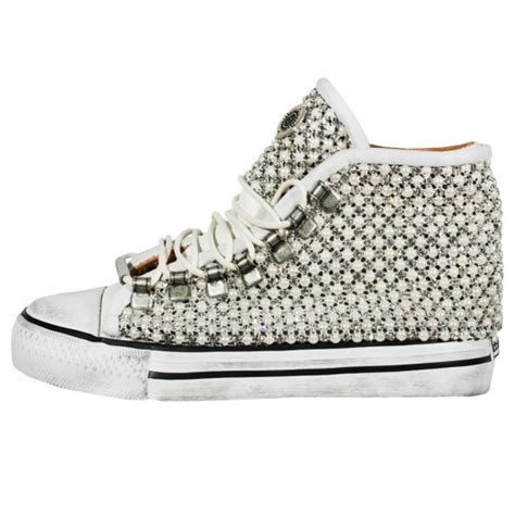 pearl fashion pearl and clear crystal covered sneakers by