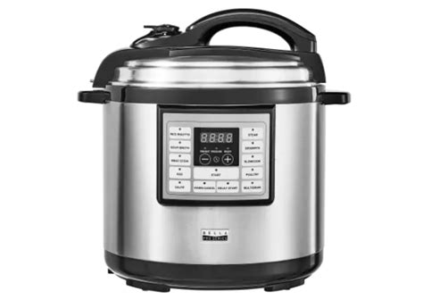 sensio recalls bella bella pro series cooks  crux electric  stovetop pressure cookers