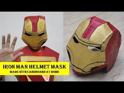 iron man helmet mask  avengers simple