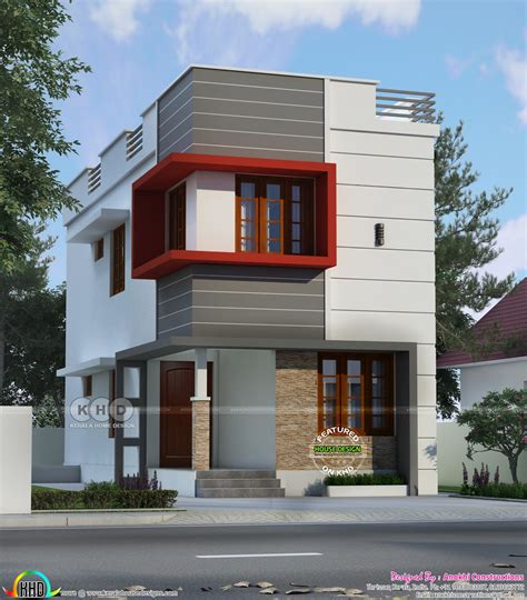 sq ft budget home   cent plot kerala home design  floor plans  dream houses