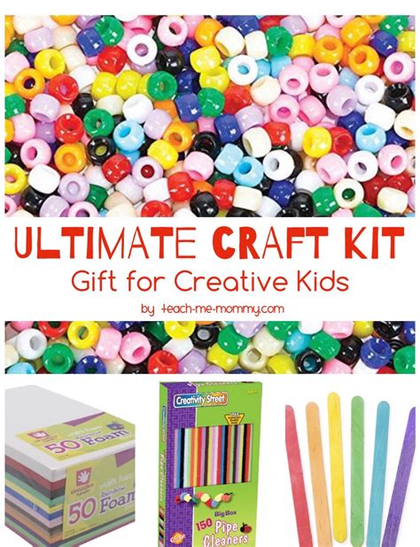 ultimate craft kit  creative kids teach  mommy