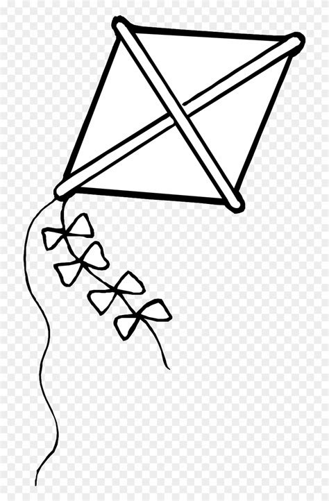 kite images  getdrawings     colouring page kite