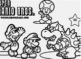 Coloring Pages Mario Bomb Getdrawings sketch template
