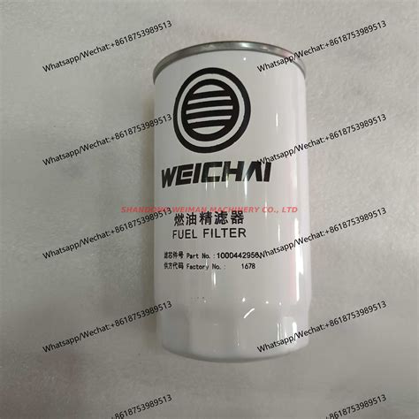 fuel filter  weichai buy  product  sdlg
