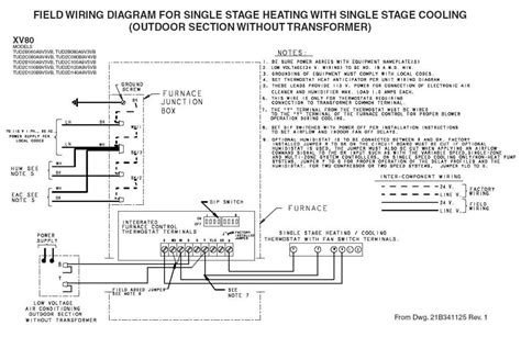 trane xv wiring diagram