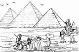 Coloring Pyramid Activity Ancient Near Khufu Pages Choose Board Coloringsky Pyramids sketch template