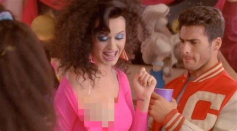 katy perry in spoof boob flash for video teaser metro news