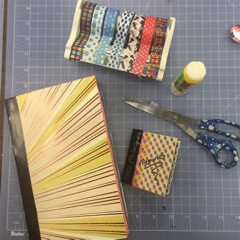 makerspace instagram scrapbook  mini books book making   teen