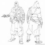 Creed Assassin Ezio Critter Habit sketch template