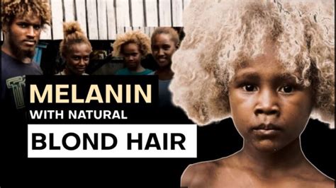 the melanesians blonde african people of the solomon islands