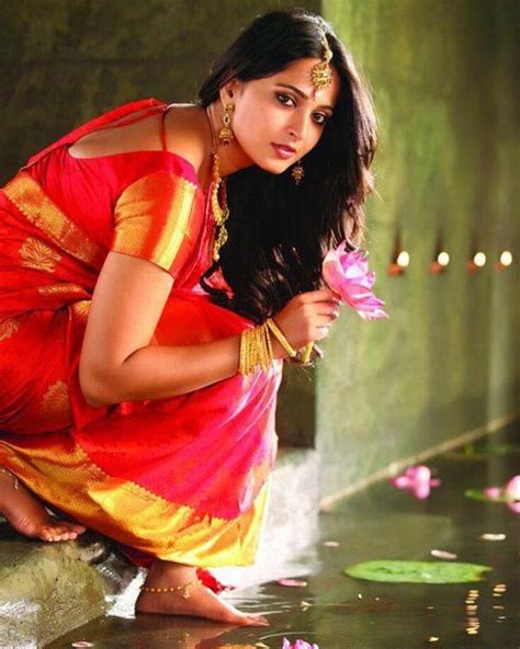 Anushka Shetty Loves Her Traditional South Sarees And These Gorgeous