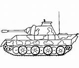 Tank Coloring 2d Pages Printable Kids Gif sketch template
