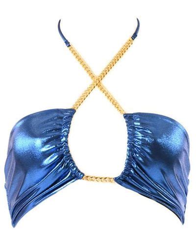 Electric Blue Bikinis For Women Lyst