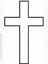 Cross Coloring Pages Template Printable Crosses Color School Sunday Templates Glass Stained Simple Tattoo Easter Printables Jesus Clip Clipart Religion sketch template