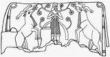 Dumuzi Mesopotamia Mesopotamian Drawing History Seal Cylinder Tammuz Inanna Skirt Gods Goddess Tree Skirts Life Symbols Myths Animals Man Animal sketch template