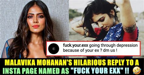 Malavika Mohanan S Hilarious Response To An Irrelevant Comment Of A
