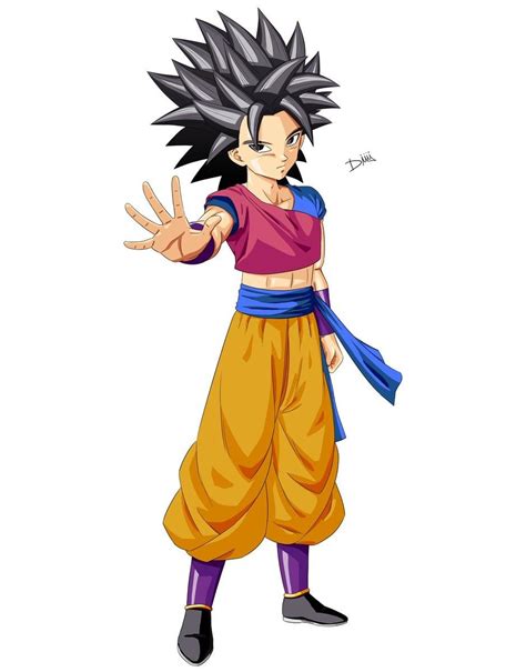Caulifla Y Goku Fusión By Sekkyoku Personajes De Goku Personajes De