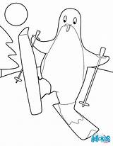 Ski Penguin Coloring Pages Skiing Drawing Doo Color Kids Print Jet Hellokids Birds Getdrawings Bird Scooby Search Printable Winter sketch template