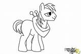 Pony Little Big Mcintosh Friendship Magic Draw Coloring Drawingnow sketch template