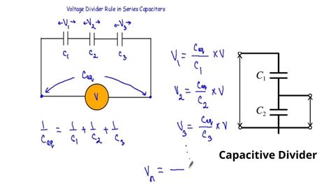 capacitive divider capacitive voltage divider bdelectricitycom
