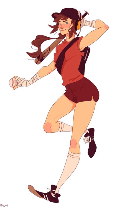 Fem Scout That I Was Commissioned To Draw R Tf2