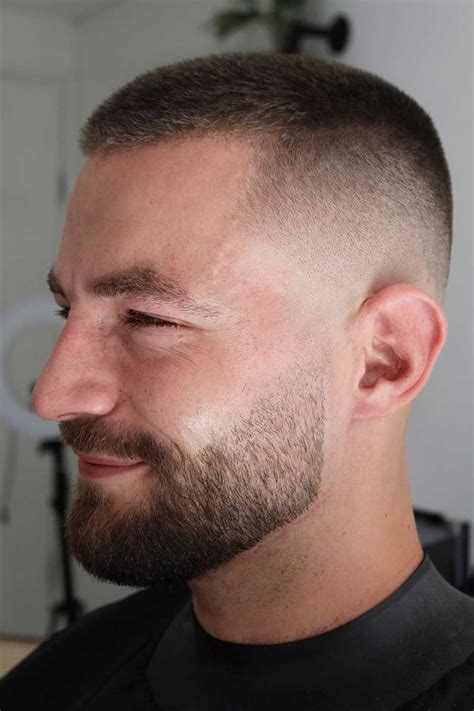 mens buzz cut fade simple haircut  hairstyle
