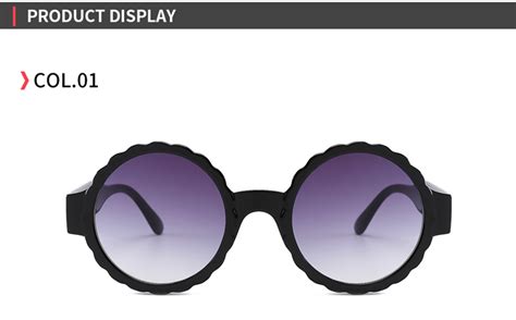 16232 superhot eyewear 2019 fashion gradient sun glasses round ripple