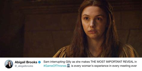 13 funniest tweets about sam interrupting gilly in game