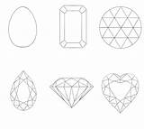 Coloring Pages Precious Stones sketch template