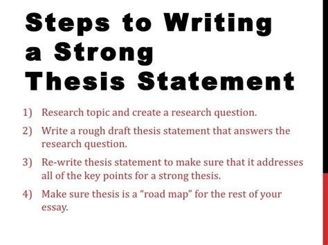 write  strong thesis statement easybib blog   write