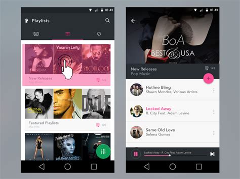 feed android ui    dribbble