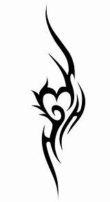 Tribal Heart Rose Cliparts Deviantart Tattoo Aka Demonking Grim Designs Clipart Van sketch template