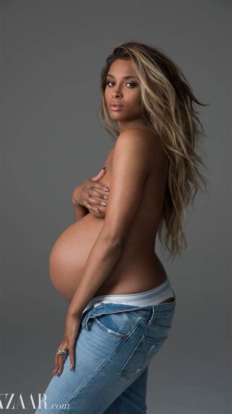 Sexist Trolls Are Furious About Ciara S Nude Pregnancy Shoot