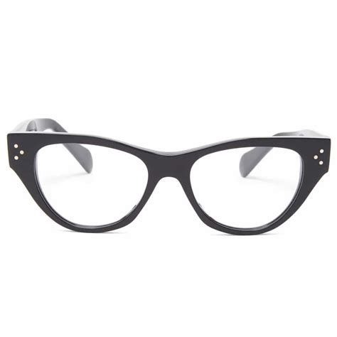 celine eyewear brampton celine black cat eye glasses cl50040