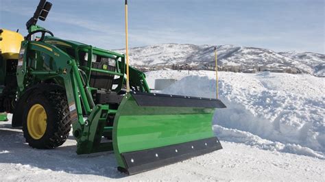 afd series front blades  snow removal alliance tractor