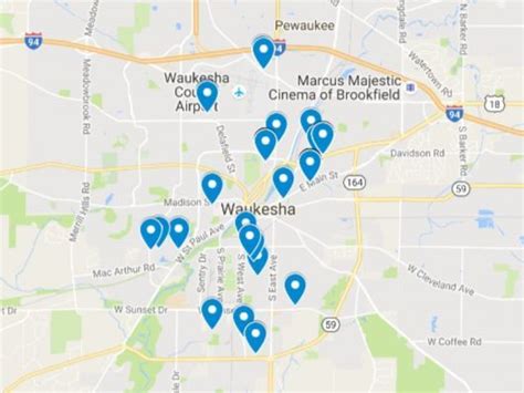 waukesha 2016 halloween sex offender interactive safety map waukesha wi patch