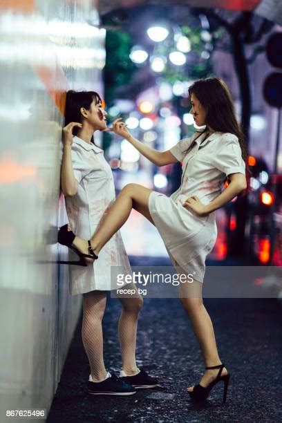 japanese lesbian stock pictures royalty free photos and images getty