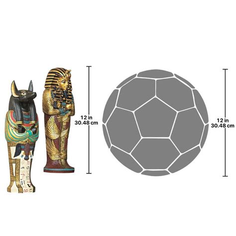Design Toscano King Tut And Anubis Icons Of Ancient Egypt