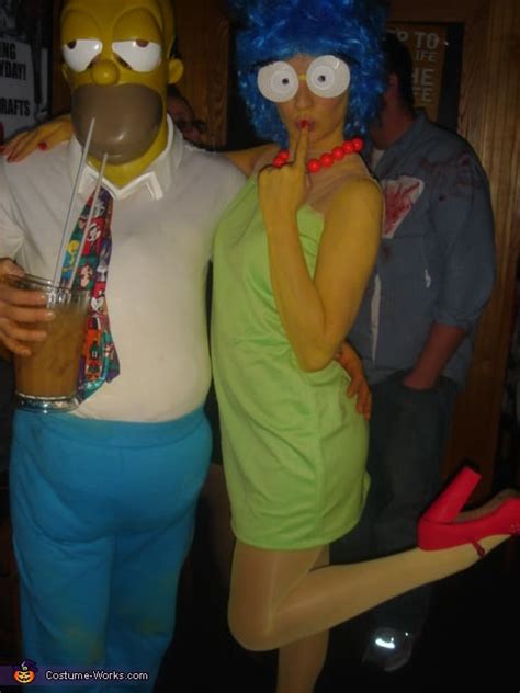 marge and homer simpson halloween couples costume ideas 2012 popsugar love and sex photo 95